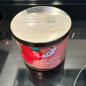 Bath & Body Works Pink Apple Punch 3 Wick Candle